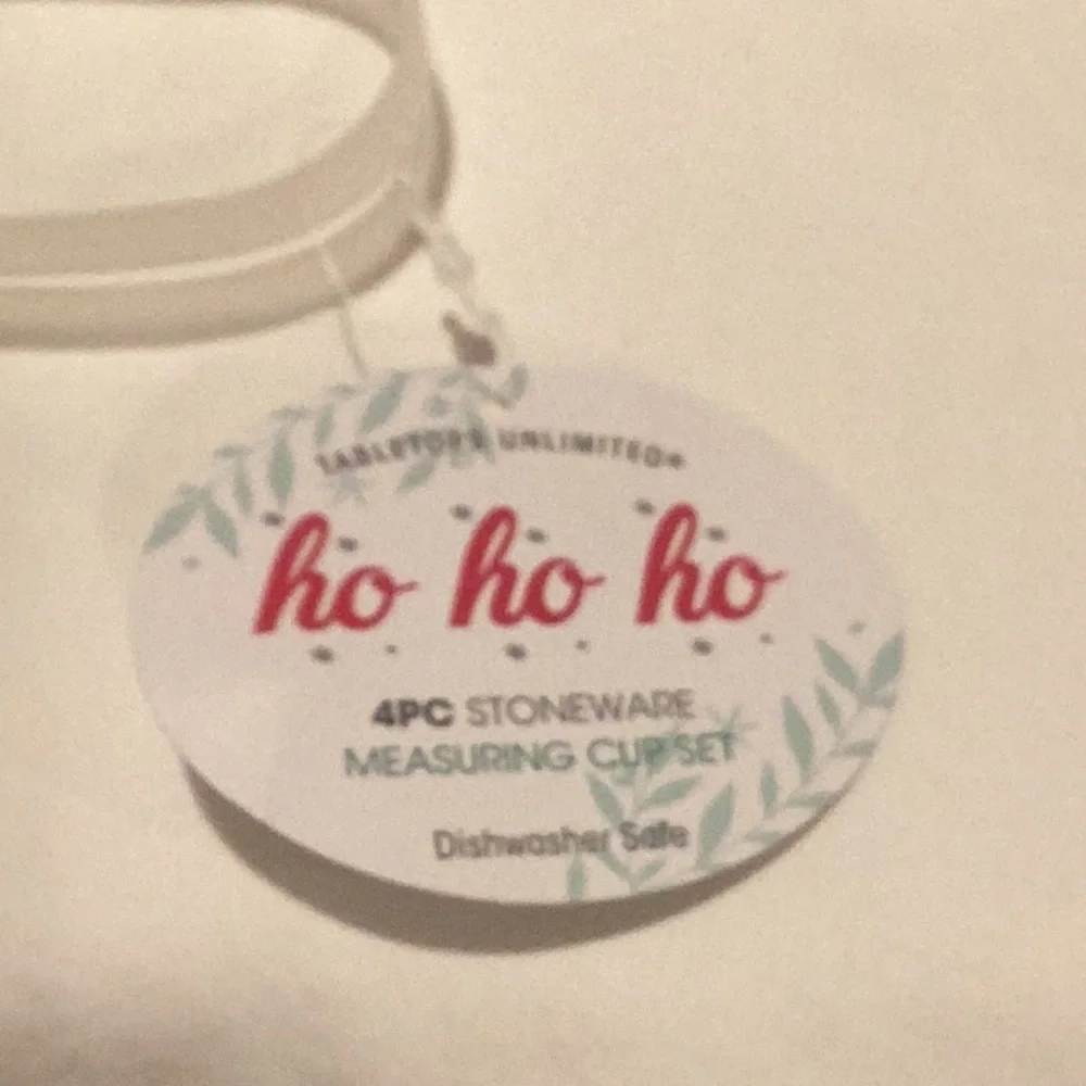 Christmas Measuring Cups